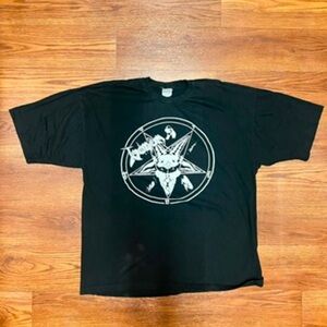 Vintage 90s Venom Black Metal Parking Lot T-Shirt
